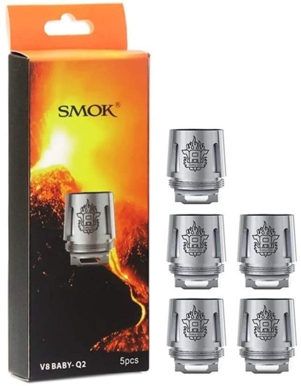 SMOK TFV8 BABY BEAST HEADS - Q2 0.6 Ohm