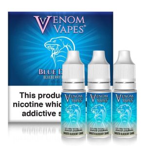 Venom Vapes  - Blue Dream  3 x 10ml HVG