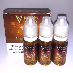 Venom Vapes  - Cola Blizzard 3 x 10ml HVG