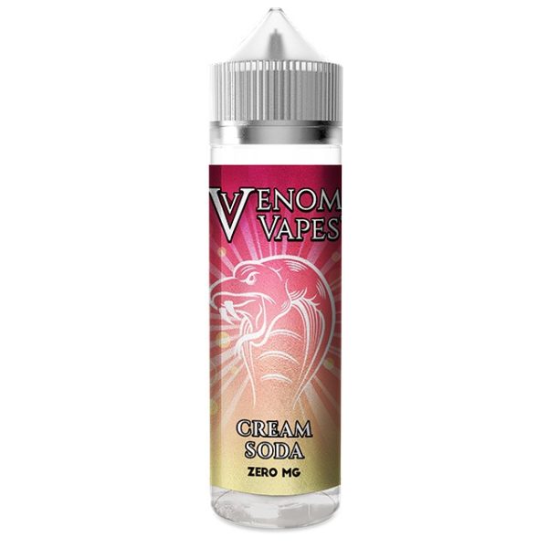 Venom Vapes High VG - CREAM SODA 100ml NEW RANGE