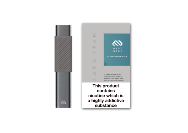 Myst P1 Pod System Kit Grey - No Fuss - No refilling - Just Vape