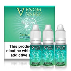 Venom Vapes  - Spearmint  3 x 10ml HVG