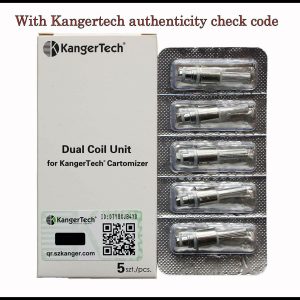 Kangertech Dual Coil unit 1.5 ohm (Pack of 5)