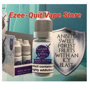 Game Of Vapes -Aniseed Sweet Forest Fruits Icy Blast Nic Salt