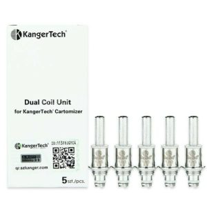 Kangertech Dual Coil unit 1.8 ohm  (Pack of 5)