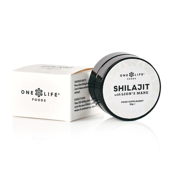 SHILAJIT + LION'S MANE – PURE ACTIVATED 25G